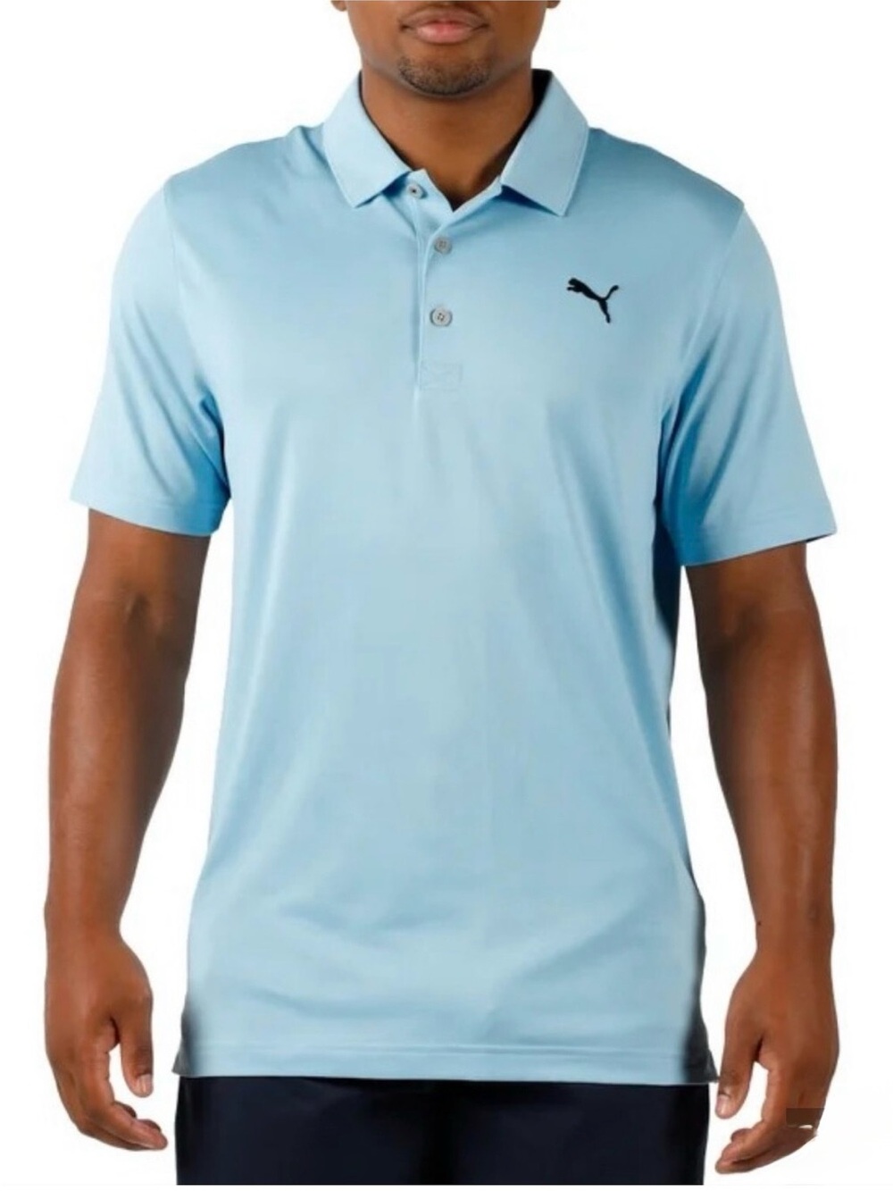 PUMA Performance dryCELL Golf Polo Shirt Light Blue XXL NWT